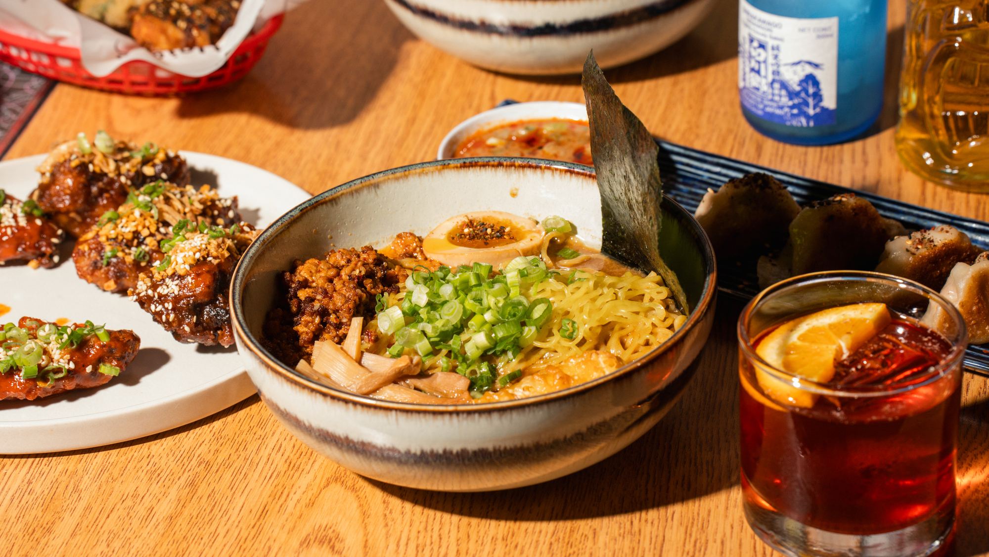 A bowl of ramen